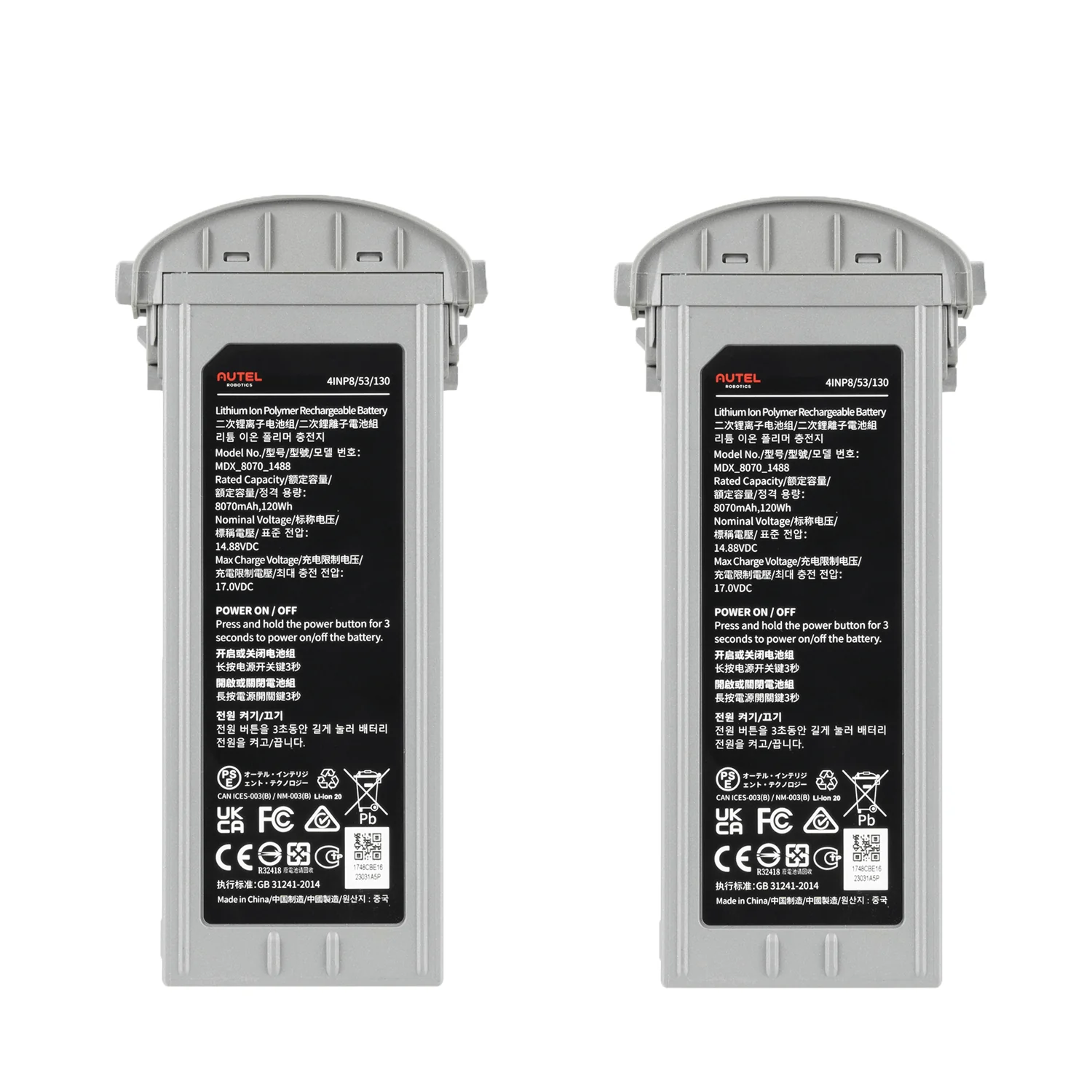 Autel EVO Max 4T/4N Battery Intelligent Flight Battery 8070mAh - Image 11