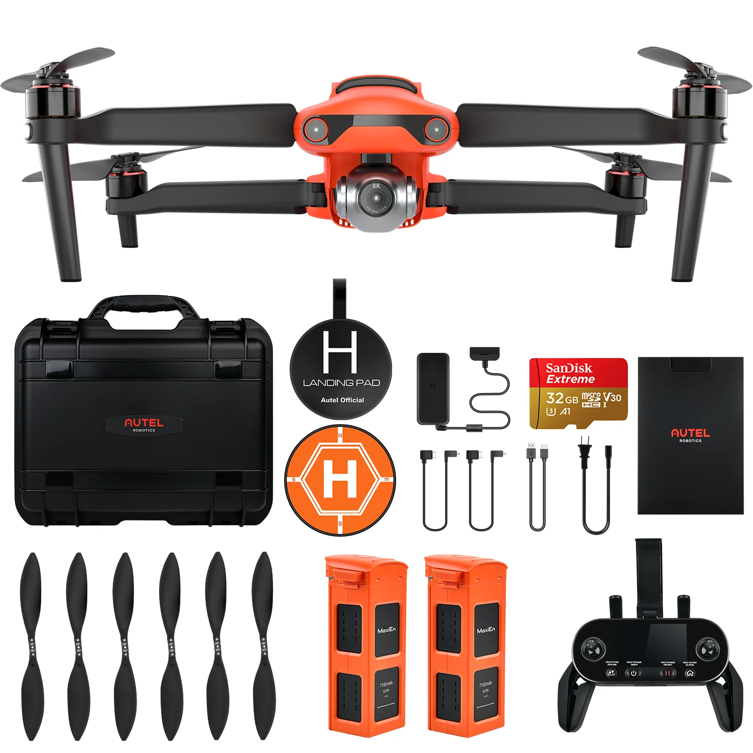 Autel Robotics EVO II Rugged Bundle - 8k Camera Drone Hard Case Combo - Image 11