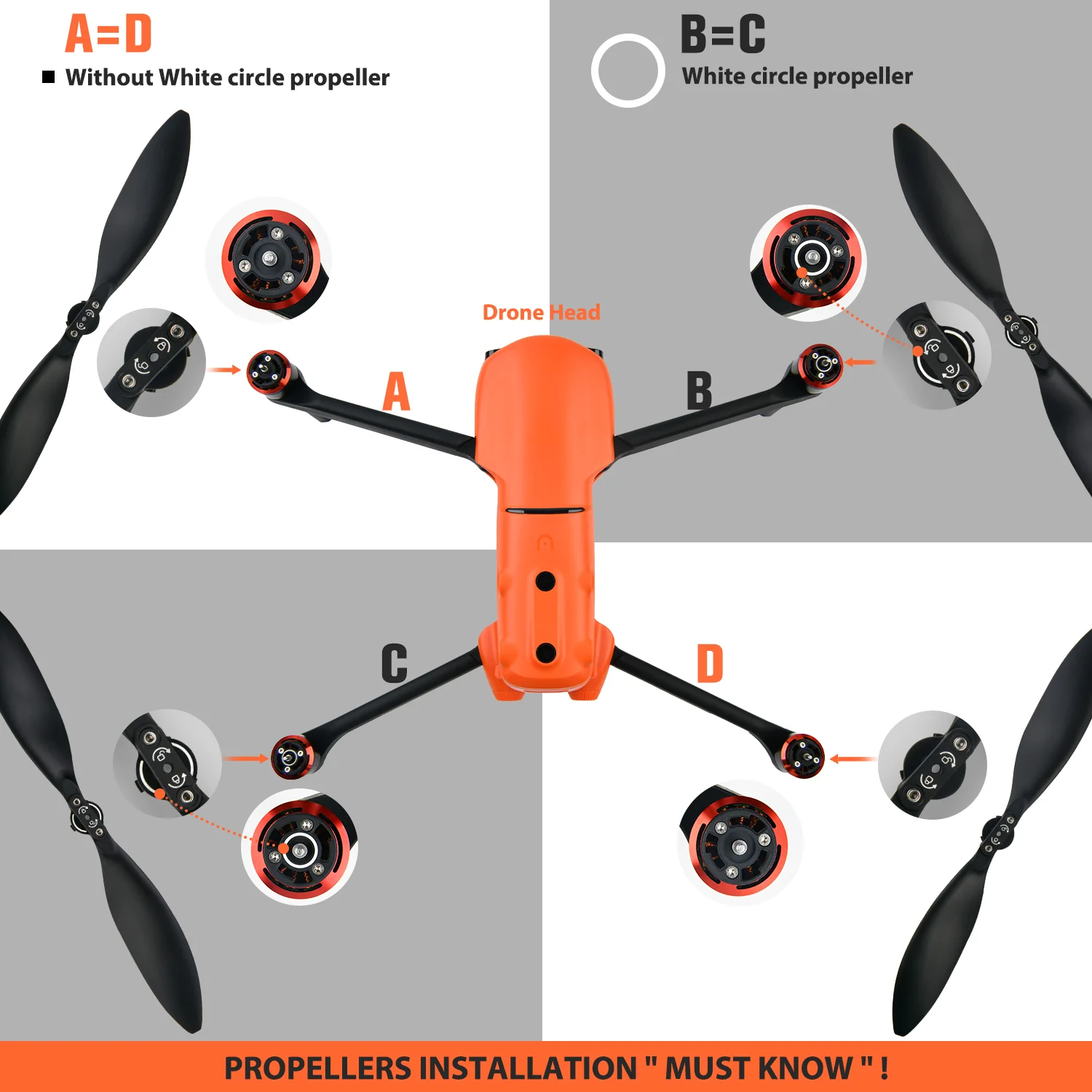 Autel Robotics EVO II Drone Propellers (Pair) - Image 6