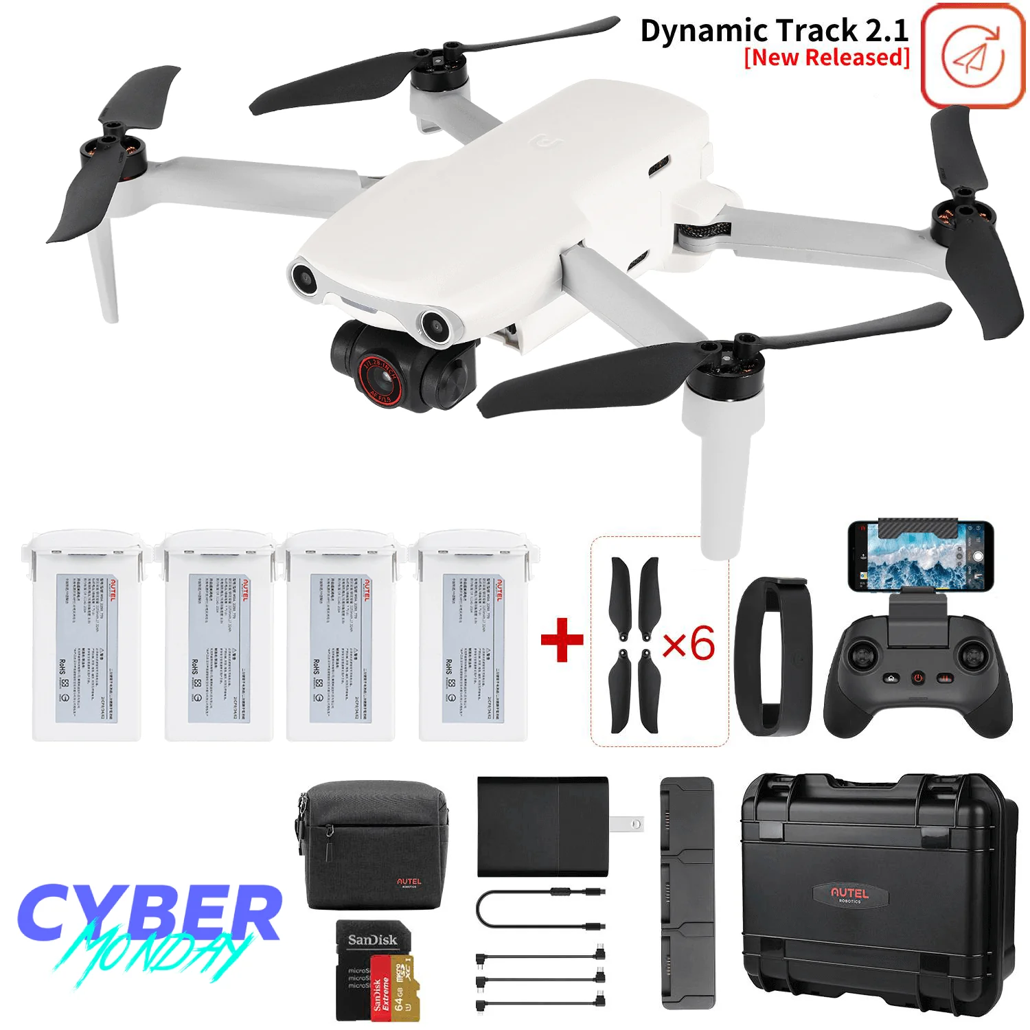 Autel Robotics EVO Nano+ Drone Premium Rugged Bundle - Image 3