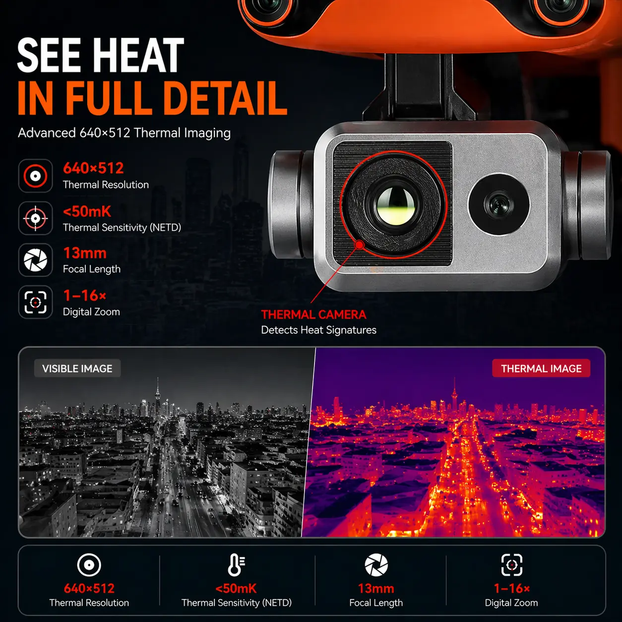 Autel Robotics EVO II Dual 640T V3 Thermal Drone - Enterprise Bundle - Image 3